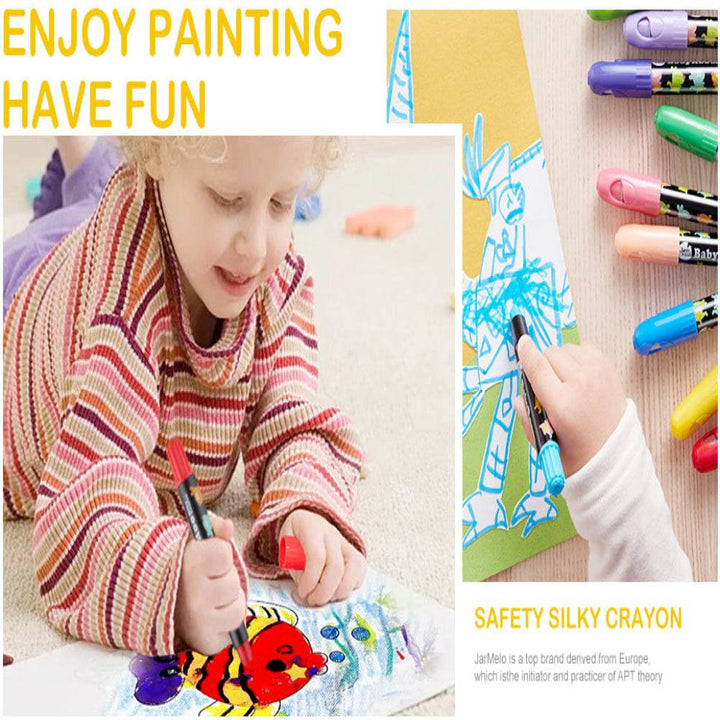 Jar Melo Baby Roo Silky Washable Crayon - BabyAmore