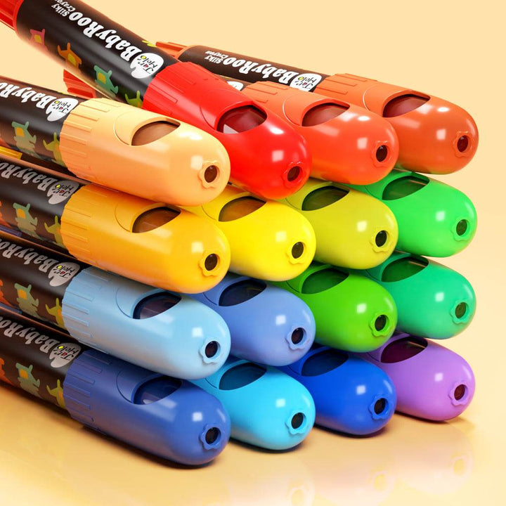 Jar Melo Baby Roo Silky Washable Crayon - BabyAmore