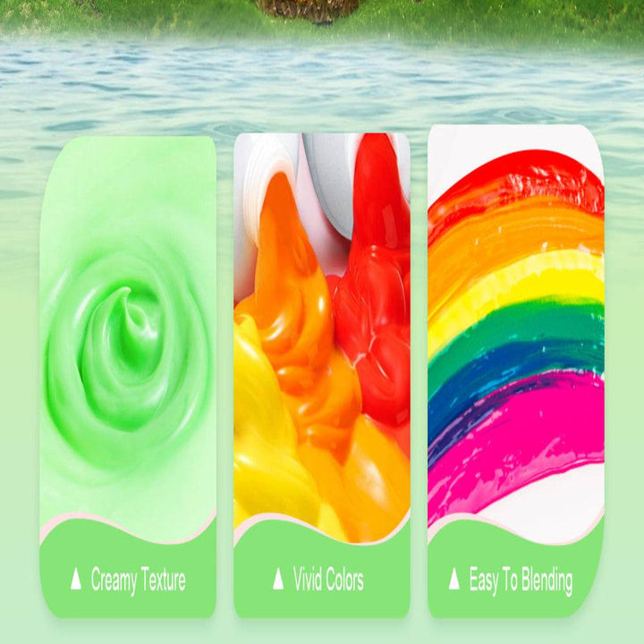 Jar Melo Scented Finger Paint-8 colors - BabyAmore