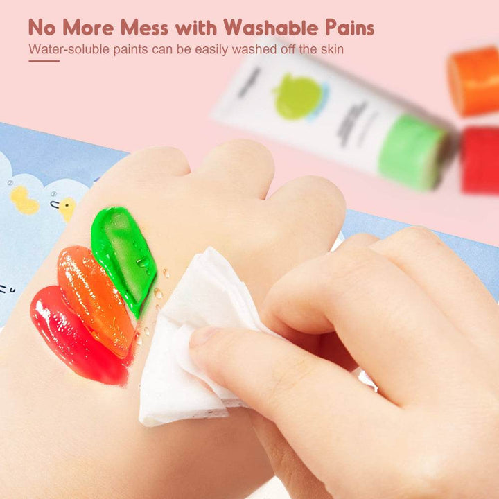 Jar Melo Scented Finger Paint-8 colors - BabyAmore