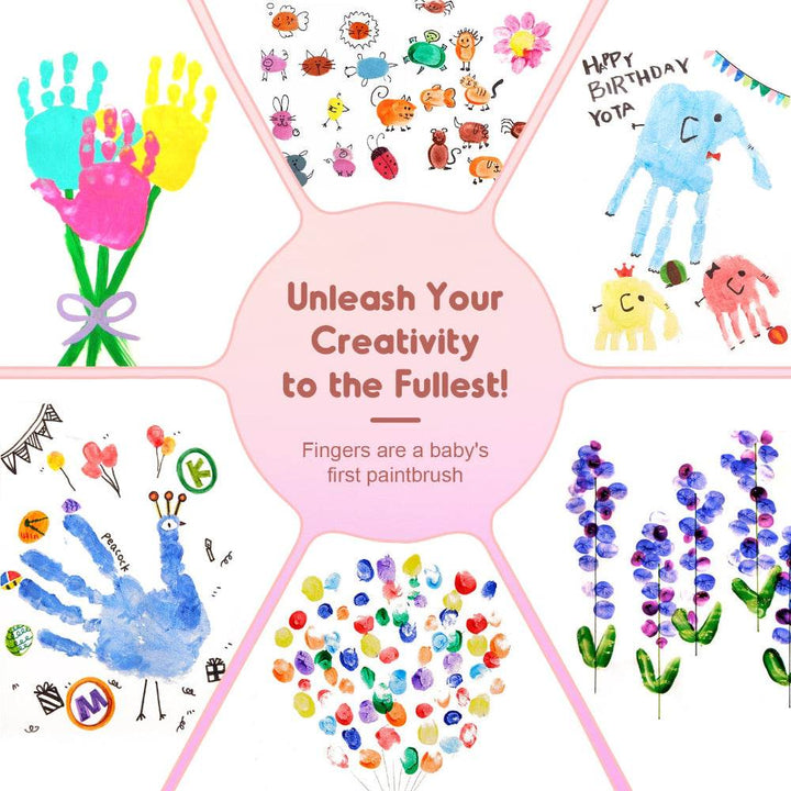 Jar Melo Scented Finger Paint-8 colors - BabyAmore