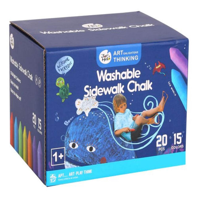 Jar Melo Washable Chalks Set of 15 Colors