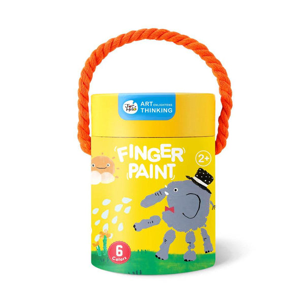 Jar Melo Washable Finger Paint Colors Set - BabyAmore