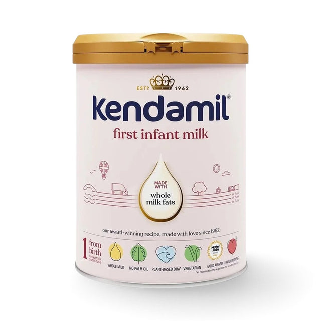 Kendamil Whole Milk Fats 1 First Infant Milk, From Birth, 800g