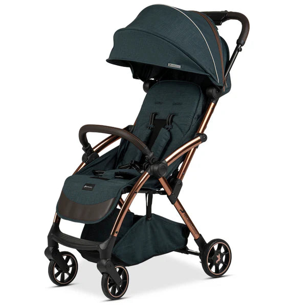 Leclerc Influencer Air-Cabin Friendly Stroller-One Touch Fold-2 Years Warranty-For 6M to 5Y (Upto 22 Kg)-Olive Green