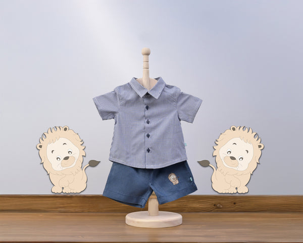 Blooms and Butterflies Boy Mini Kit - Lion