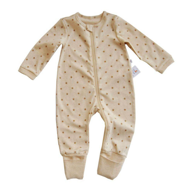 Tickle Tickle Lil StarDust Organic Zipup Sleepsuit