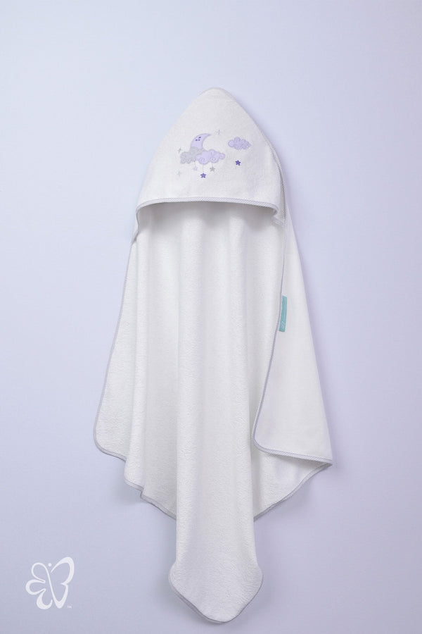 Blooms and Butterflies Dreamy Hooded Towel