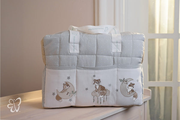 Blooms and Butterflies Over The Mountain Large Bag