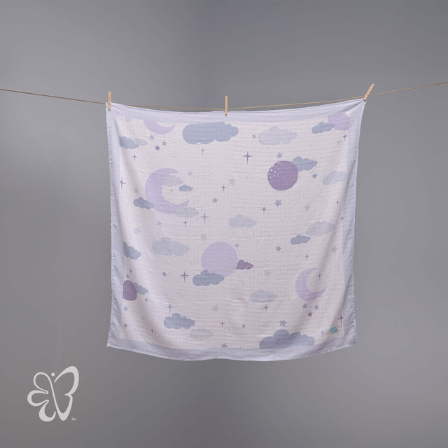 Blooms and Butterflies Swaddle Wrap Dreamy