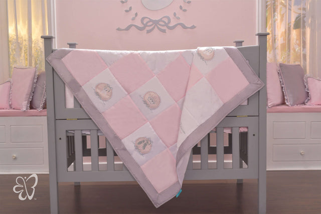 Blooms and Butterflies Swan Princess Swaddle