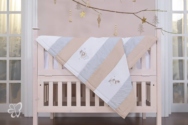 Blooms and Butterflies Over The Mountain Swaddle