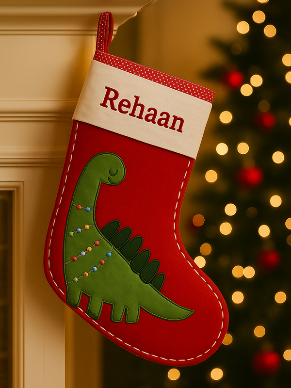 Masilo Christmas Stockings - Dinosaur