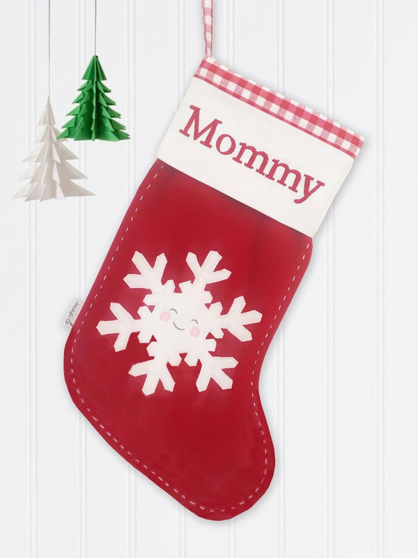 Masilo Christmas Stockings - Happy Snowflake