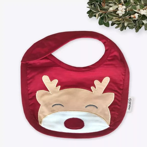 Masilo Festive Bib - Rudolph