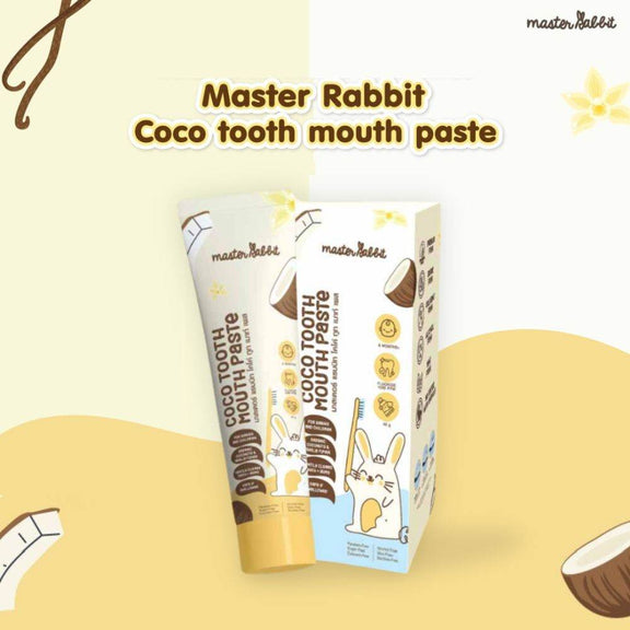 Master Rabbit Toothpaste for Children Coco Tooth Mouth Paste – BabyAmore