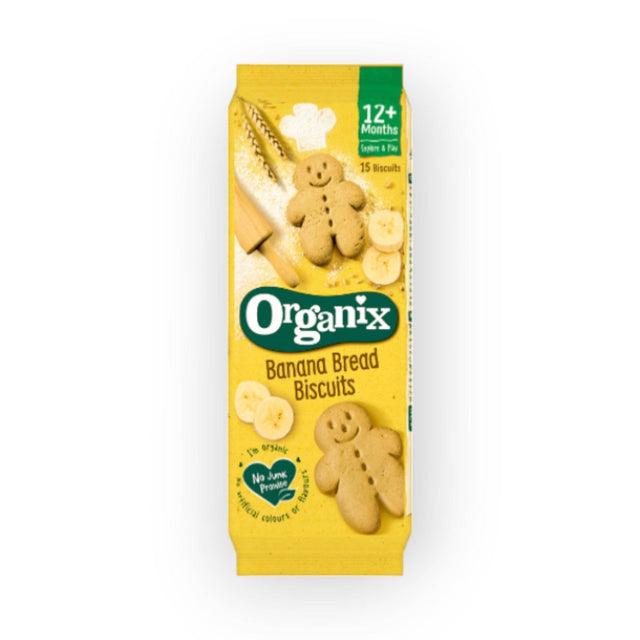 Organix Banana Bread Biscuits, 135g