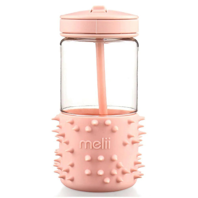 Melii Spikey Water Bottle, Pink