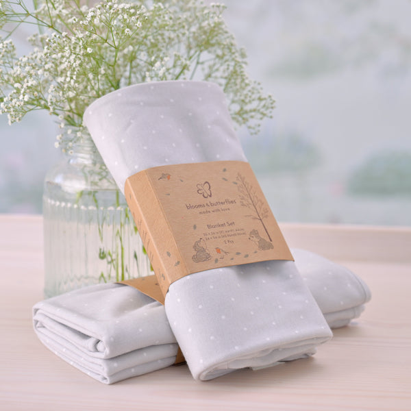 Knitted Receiving Blanket for Kids