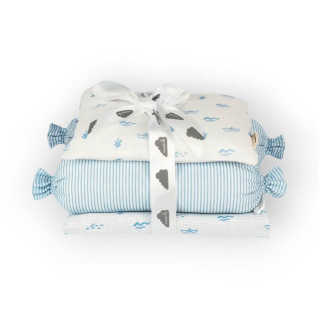 Masilo Mini Cot Set – Sea Breeze