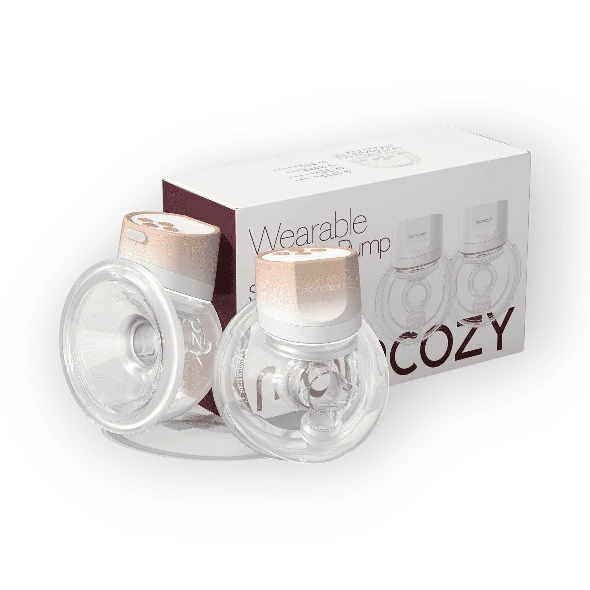 Momcozy Breast Pump S12 Pro Double Oing, Birth to 12M - Pink