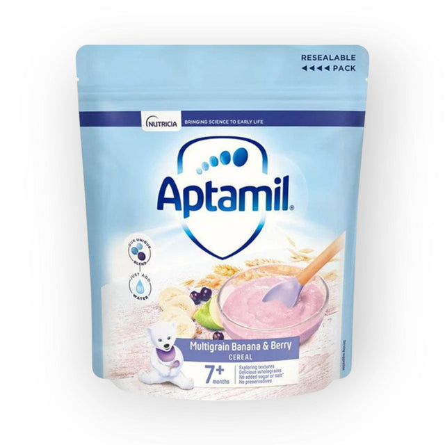 Aptamil Multigrain Banana and Berry Cereal 7+ M ,200g