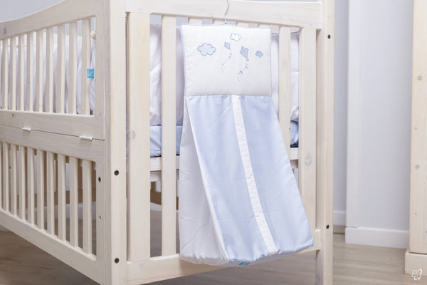 Blooms and Butterflies Cloudy Blue Nappy Stacker