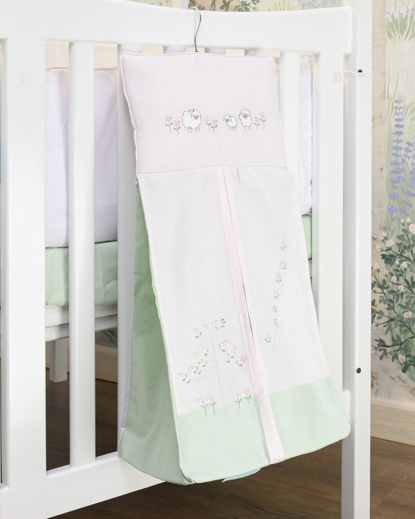 Blooms and Butterflies Lambs in Meadow Nappy Stacker