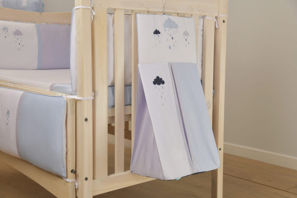 Blooms and Butterflies Rainy Blue Nappy Stacker