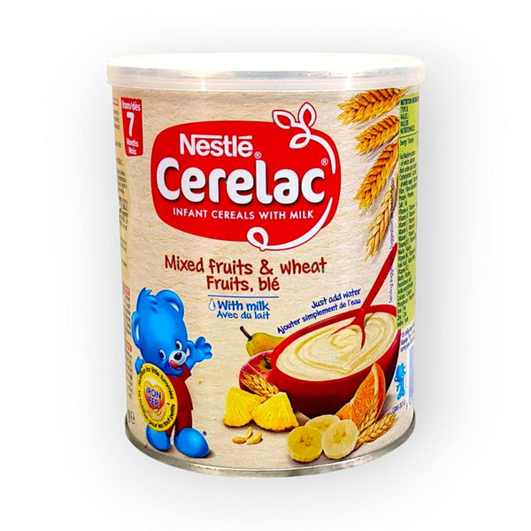 Cerelac Infant Cereals with Milk, Mixed Fruits & Wheat - 400g - BabyAmore
