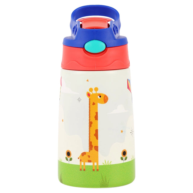 Nuluv Insulated Stainless Steel Spout Sipper - Giraffe, 300ml