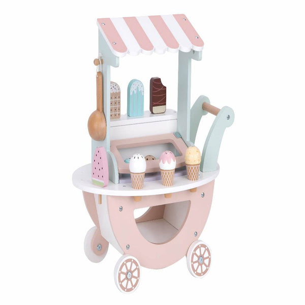 Open Ended Wooden Ice Cream Cart - BabyAmore