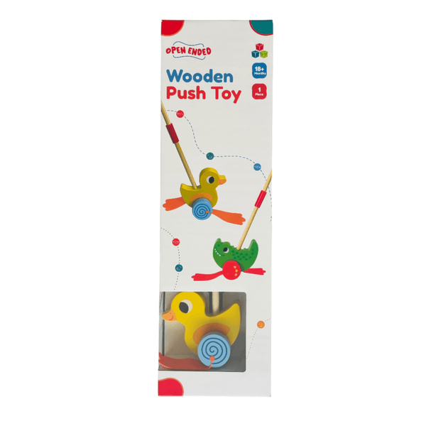 Open Ended Wooden Push Toy - BabyAmore