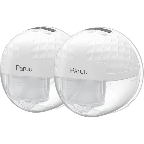 Paruu Wearable Double Electric Breast Pump P10 – Hands-Free, Portable, White