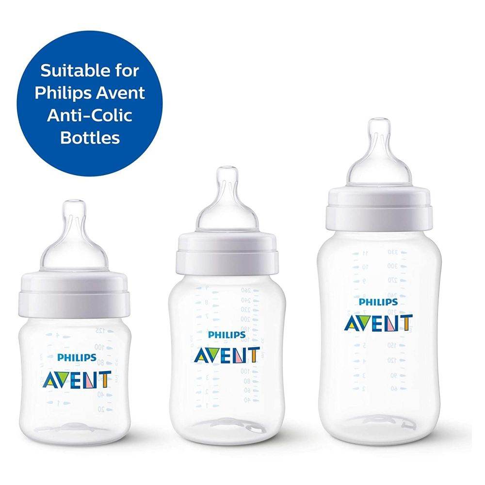 Philips Avent Classic Teat Hole Newborn Flow 0month+ (2Pc