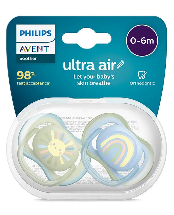 Philips Avent Soother Ultra Air Boy, 0-6m