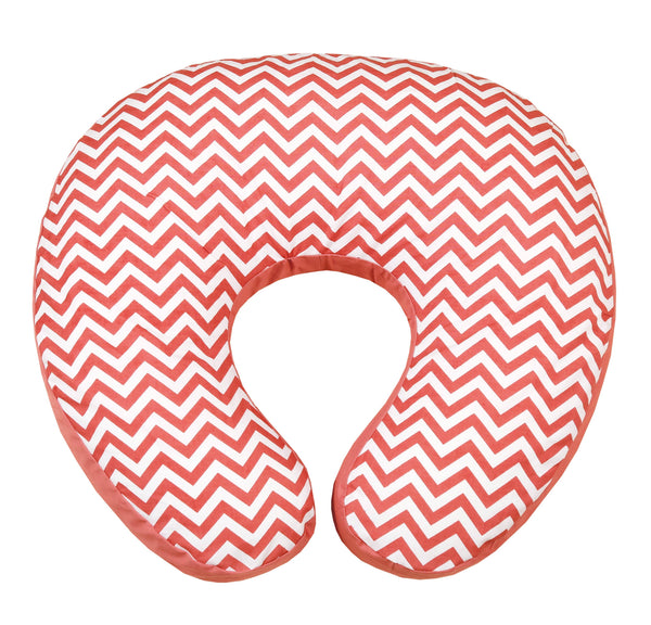 Aariro Nursing Pillow - Mauve Chevron - BabyAmore