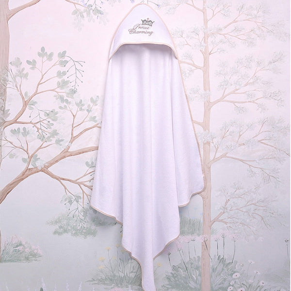 Blooms and Butterflies Hooded Towels - Prince Charming
