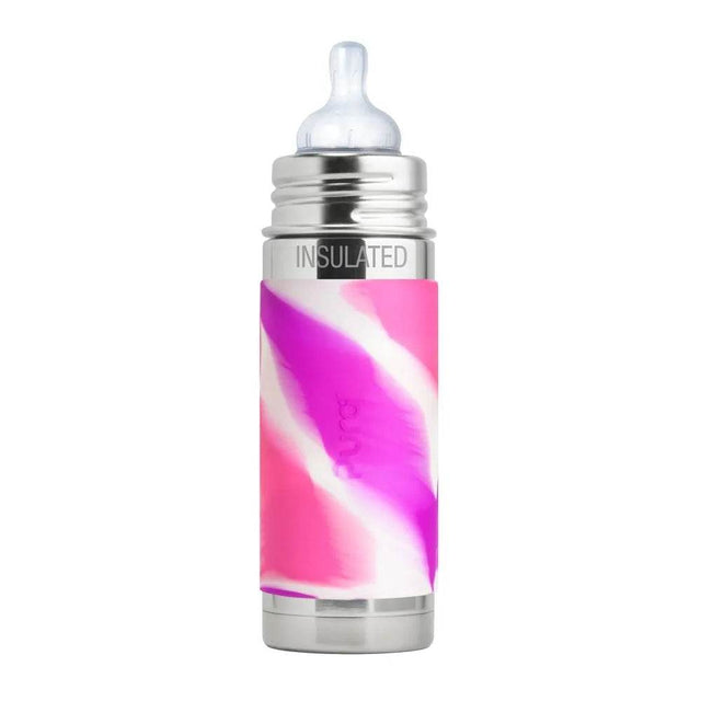 Pura Kiki Insulated Steel Feeding Nipple Bottle - 9oz