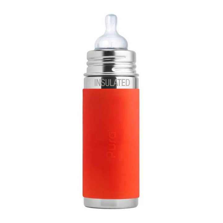 Pura Kiki Insulated Steel Feeding Nipple Bottle - 9oz - BabyAmore