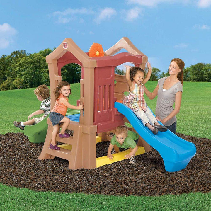 Step2 Play Up Double Slide Climber with Slides - BabyAmore