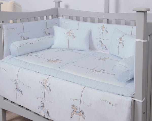 Blooms and Butterflies Merry Go Round Pillowcase Boy