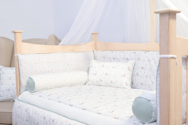 Blooms and Butterflies Be Busy Bolster Pillowcase