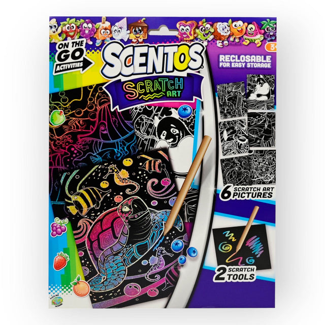 Scentos on the go scratch art