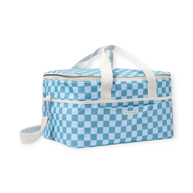 SUNNYLiFE Canvas Cooler Bag Jardin Ocean