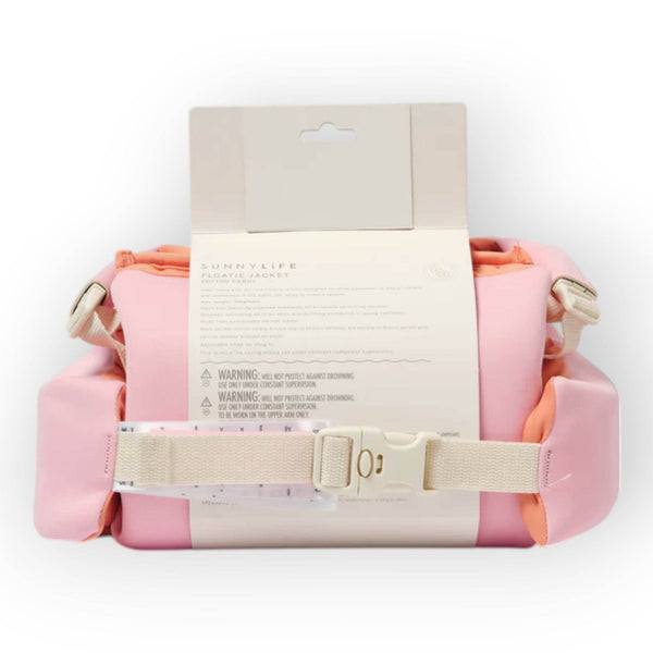 SUNNYLiFE Swim Floart Jacket 4-6 Cotton Candy Cherry - BabyAmore