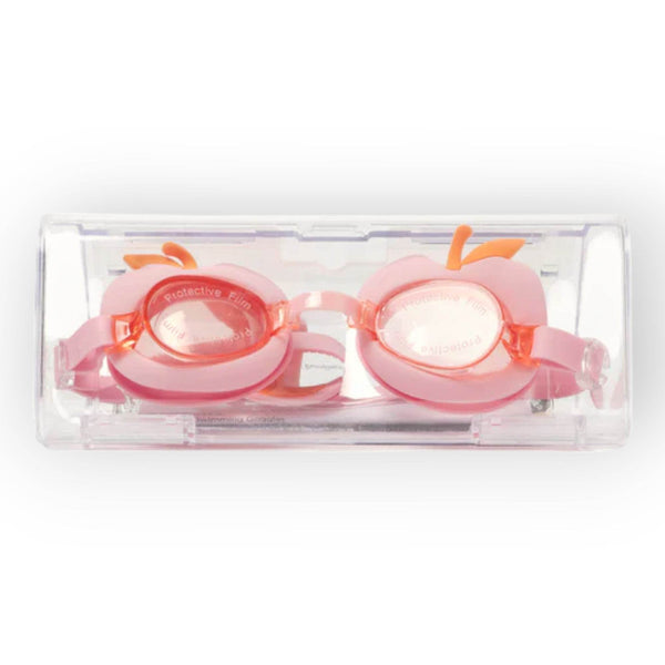 SUNNYLiFE Kids Swim Goggles Cotton Candy Cherry - BabyAmore