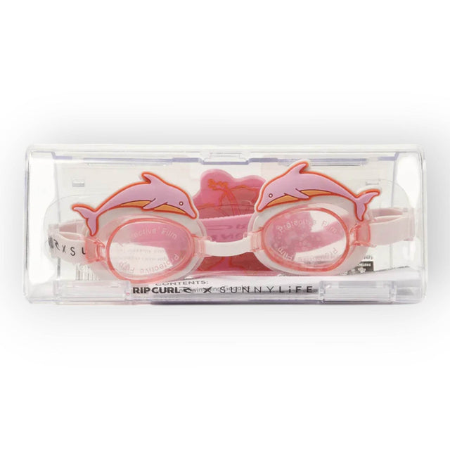 SUNNYLiFE Kids Swim Goggles Ocean Magic Pink