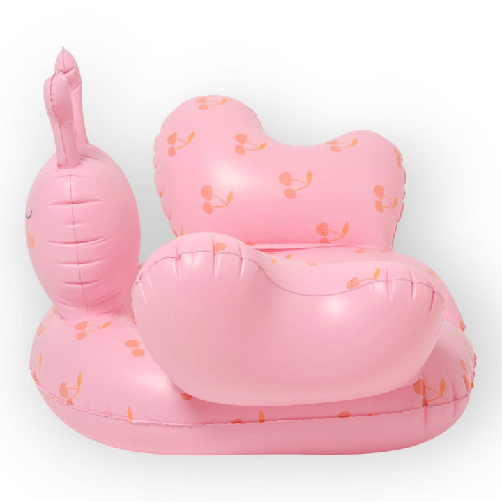 SUNNYLiFE Kids Tube Pool Ring Cotton Candy Cherry - BabyAmore