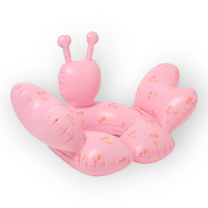 SUNNYLiFE Kids Tube Pool Ring Cotton Candy Cherry - BabyAmore